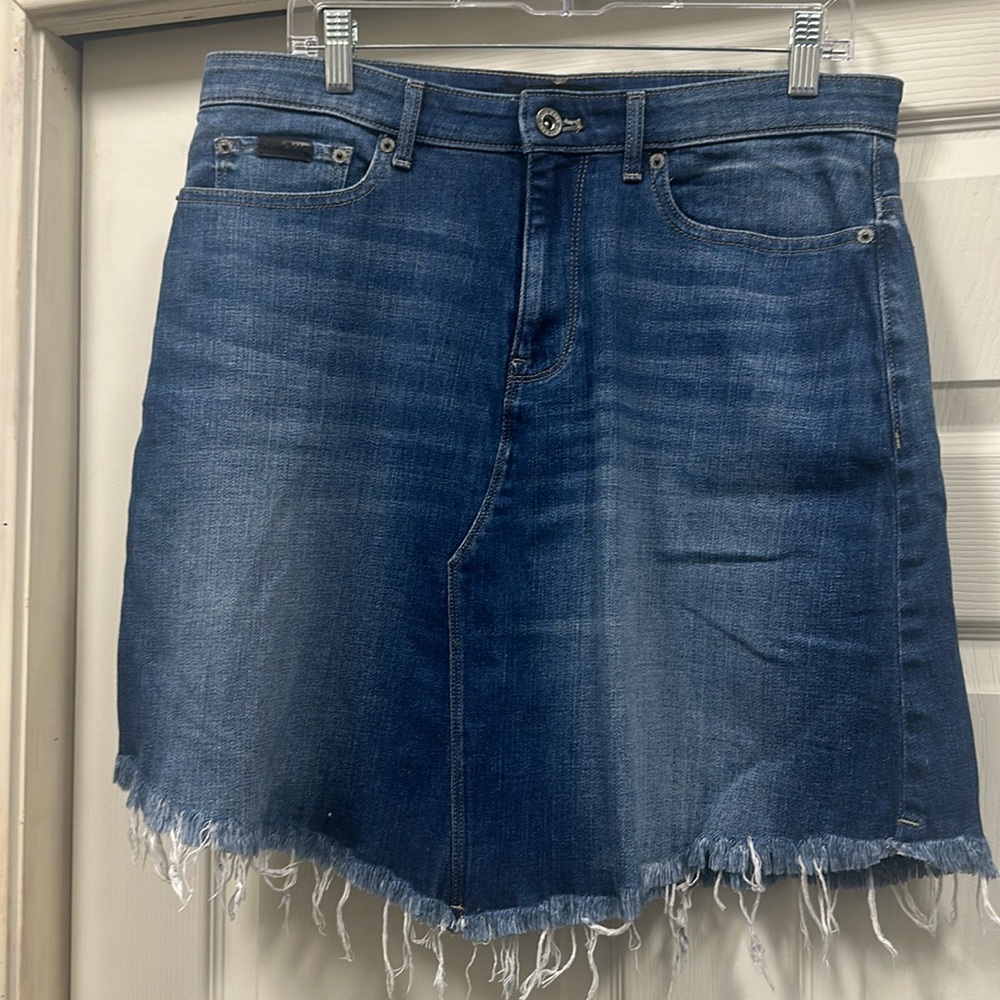 NWT DKNY denim skirt.  Size L.